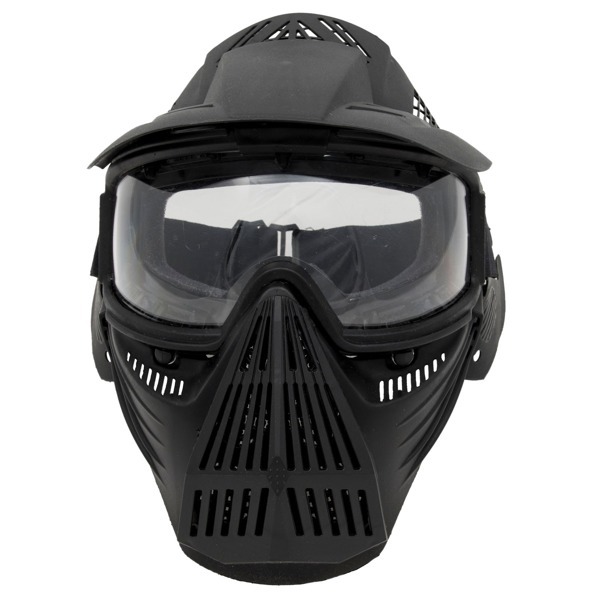 Archery Tag Mask Black