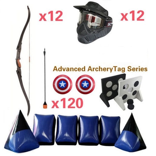 12 Person Archery Tag Set